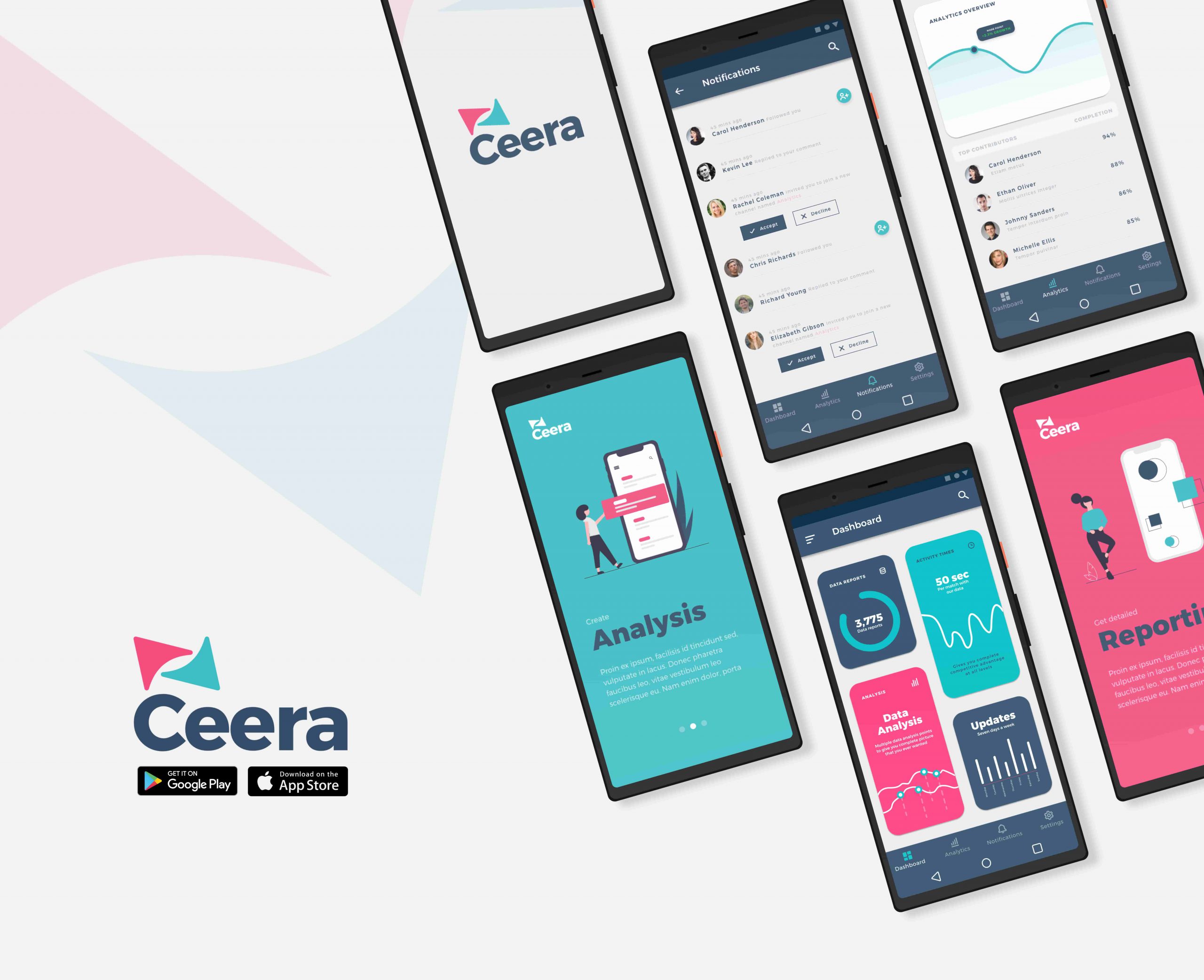 Ceera mobile app