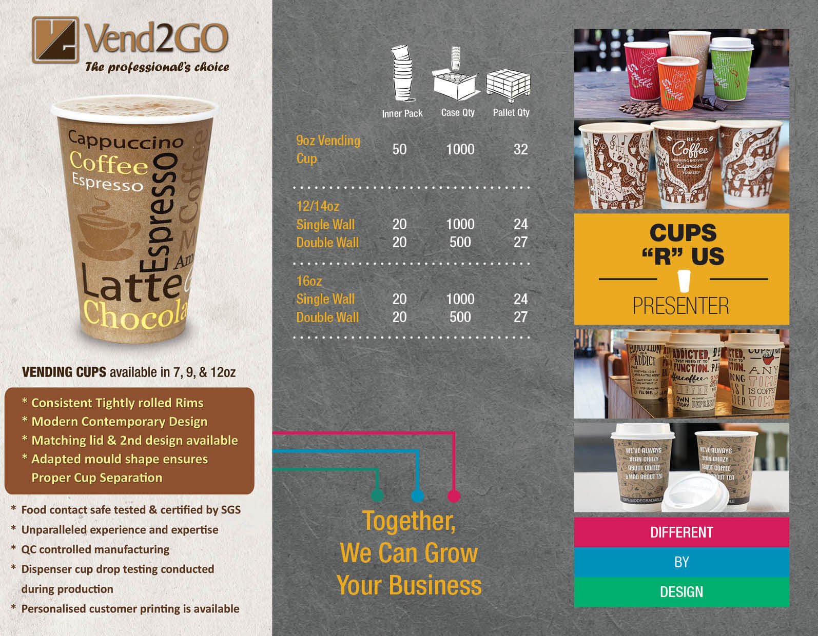 Vend 2 go z fold brochure